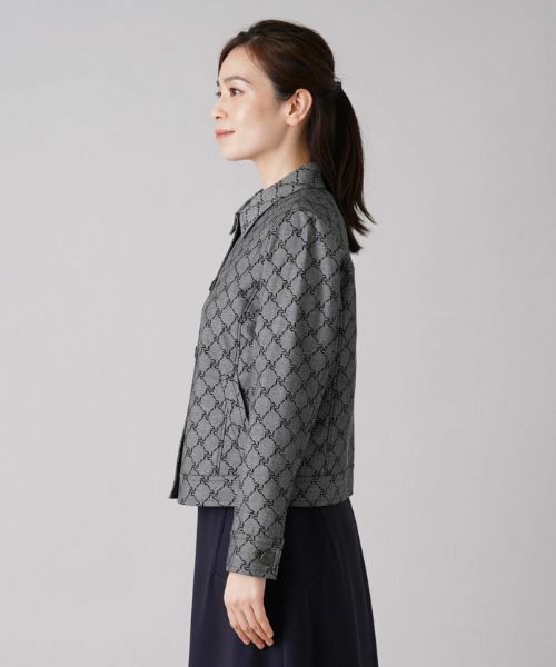 Leilian / レリアン テーラードジャケット | 格子柄ジャケット【ROCHAS Premiere】 | 詳細5