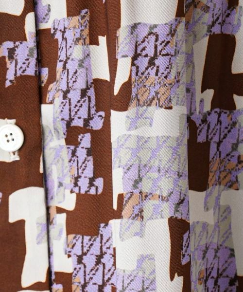 Leilian / レリアン シャツ・ブラウス | プリントバンドカラーブラウス【ROCHAS Premiere】 | 詳細14