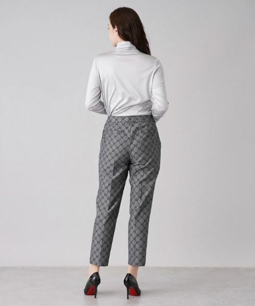 Leilian / レリアン その他パンツ | 総柄クロップドパンツ【ROCHAS Premiere】 | 詳細3