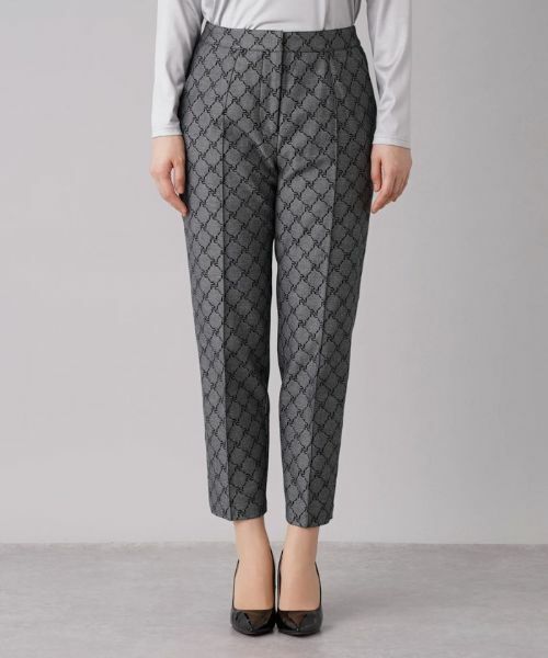 Leilian / レリアン その他パンツ | 総柄クロップドパンツ【ROCHAS Premiere】 | 詳細4