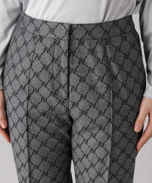 Leilian / レリアン その他パンツ | 総柄クロップドパンツ【ROCHAS Premiere】 | 詳細7