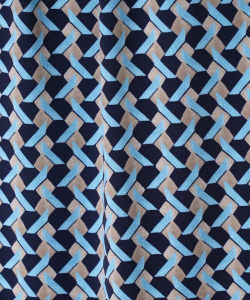 Leilian / レリアン カットソー | 幾何学柄クルーネックトカットソー【ROCHAS Premiere】 | 詳細13