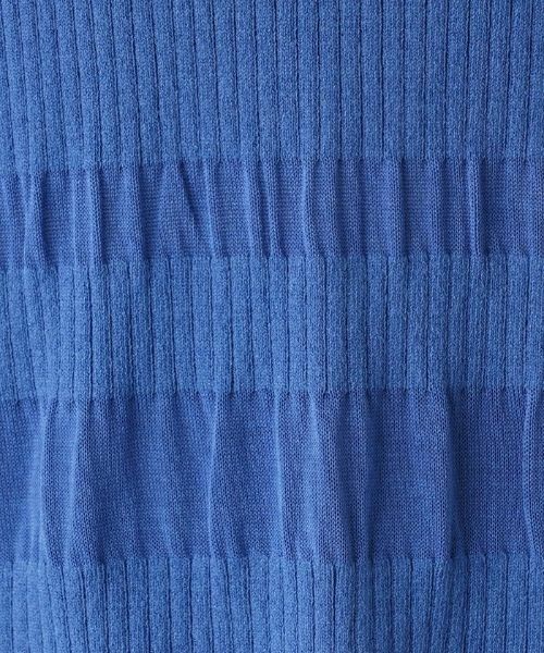 Leilian / レリアン ニット・セーター | ボーダー×リブ編みクルーネックニット【ROCHAS Premiere】 | 詳細10