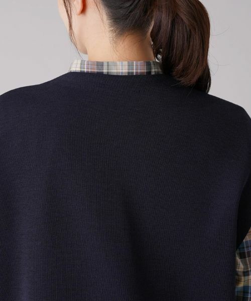 Leilian / レリアン テーラードジャケット | オーバーサイズベスト【ROCHAS Premiere】 | 詳細11