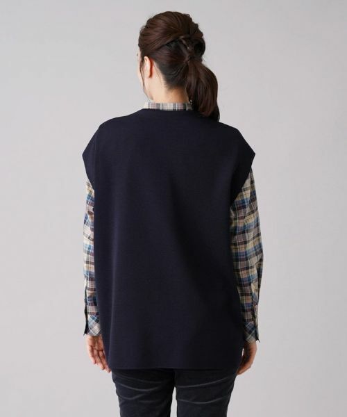 Leilian / レリアン テーラードジャケット | オーバーサイズベスト【ROCHAS Premiere】 | 詳細9