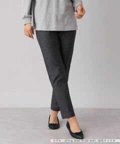 Leilian / レリアン その他パンツ | 【あったか素材】デニム風ストレッチパンツ