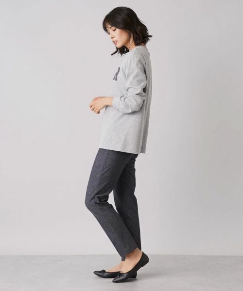 Leilian / レリアン その他パンツ | 【あったか素材】デニム風ストレッチパンツ | 詳細11