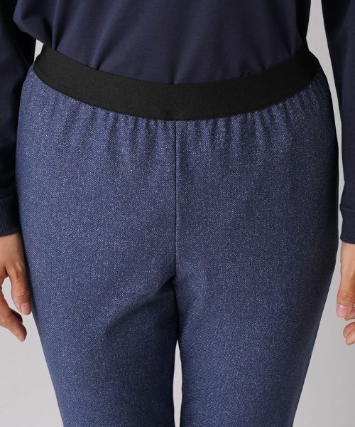 Leilian / レリアン その他パンツ | 【あったか素材】デニム風ストレッチパンツ | 詳細7
