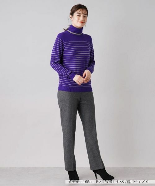 Leilian / レリアン その他パンツ | ウエストゴムテーパードパンツ | 詳細1