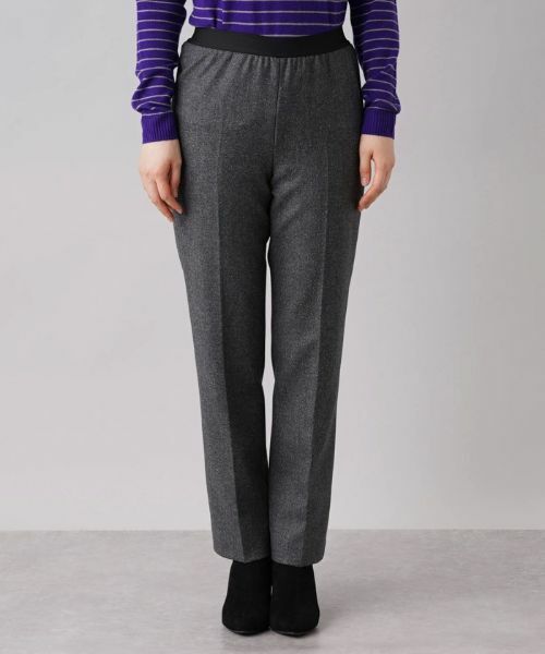 Leilian / レリアン その他パンツ | ウエストゴムテーパードパンツ | 詳細4