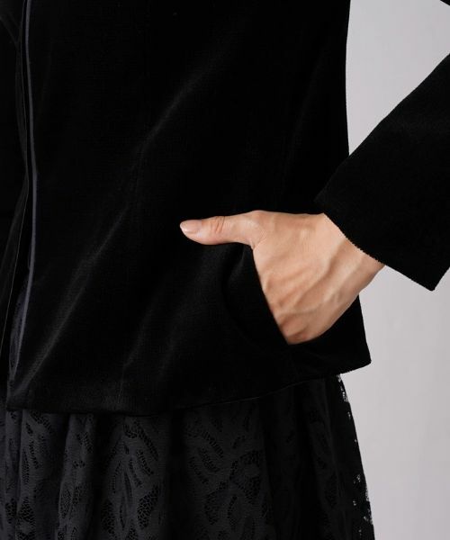 Leilian / レリアン テーラードジャケット | 【セレモニー】ノーカラージャケット | 詳細10