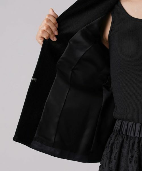 Leilian / レリアン テーラードジャケット | 【セレモニー】ノーカラージャケット | 詳細11