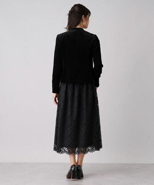 Leilian / レリアン テーラードジャケット | 【セレモニー】ノーカラージャケット | 詳細3