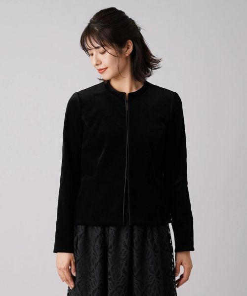 Leilian / レリアン テーラードジャケット | 【セレモニー】ノーカラージャケット | 詳細4