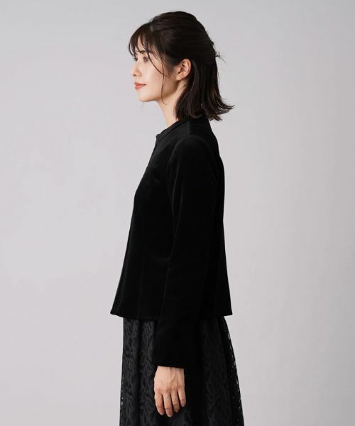 Leilian / レリアン テーラードジャケット | 【セレモニー】ノーカラージャケット | 詳細5