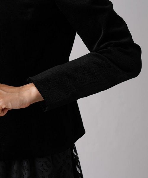 Leilian / レリアン テーラードジャケット | 【セレモニー】ノーカラージャケット | 詳細9