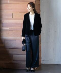 Leilian / レリアン テーラードジャケット | 【セレモニー】ショートブレザー