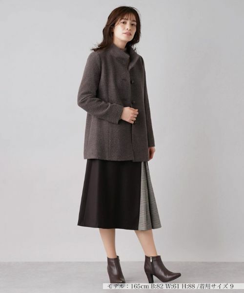 Leilian / レリアン テーラードジャケット | スタンドカラージャケット【LORO PIANA】 | 詳細1