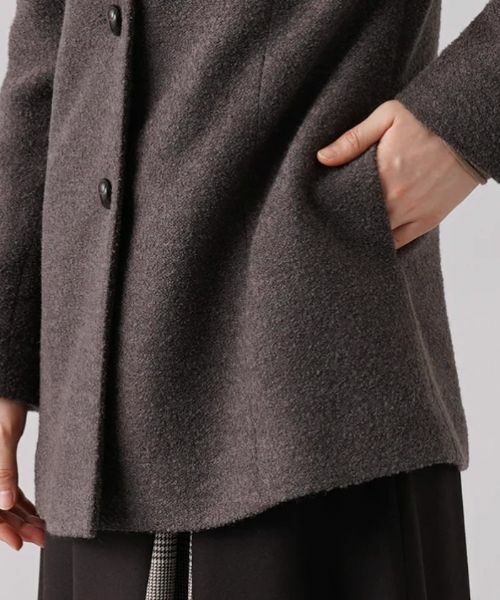 Leilian / レリアン テーラードジャケット | スタンドカラージャケット【LORO PIANA】 | 詳細10