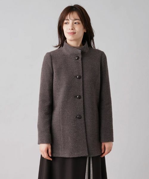 Leilian / レリアン テーラードジャケット | スタンドカラージャケット【LORO PIANA】 | 詳細4