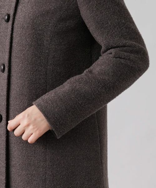 Leilian / レリアン テーラードジャケット | スタンドカラージャケット【LORO PIANA】 | 詳細9