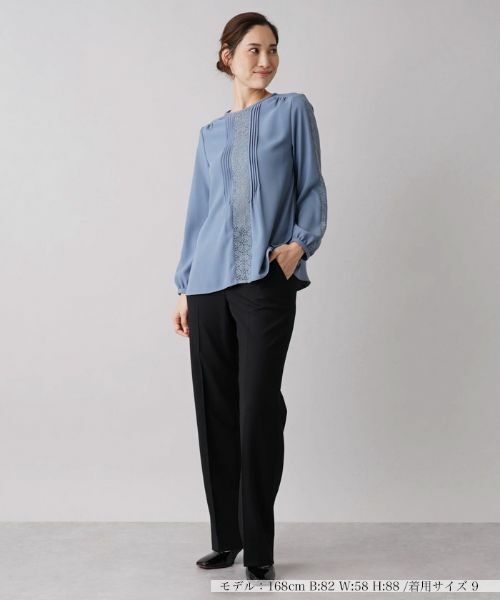 Leilian / レリアン その他パンツ | センタープレスパンツ | 詳細1