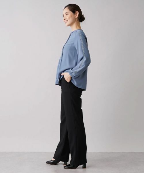 Leilian / レリアン その他パンツ | センタープレスパンツ | 詳細2