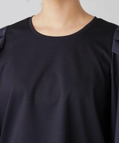 Leilian / レリアン カットソー | 切替ボリュームスリーブカットソー | 詳細10