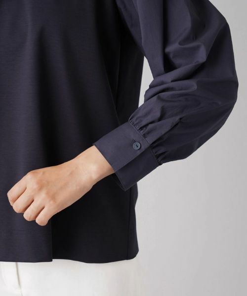 Leilian / レリアン カットソー | 切替ボリュームスリーブカットソー | 詳細12