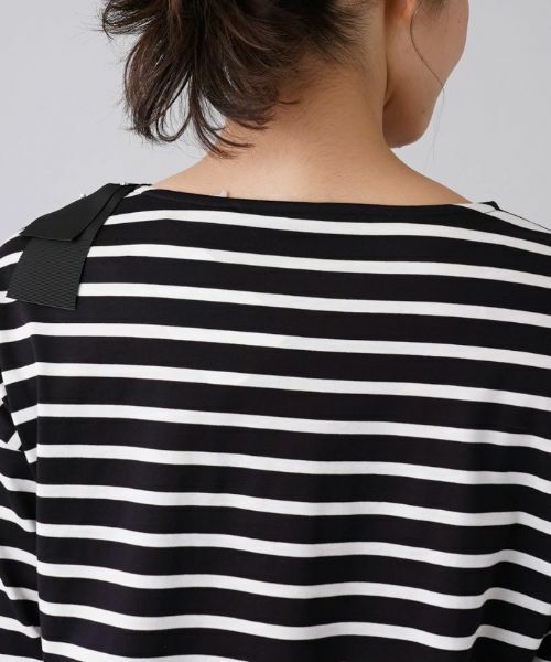 Leilian / レリアン カットソー | ボーダープルオーバー | 詳細10