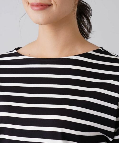 Leilian / レリアン カットソー | ボーダープルオーバー | 詳細12