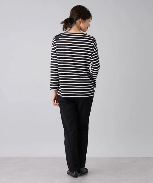Leilian / レリアン カットソー | ボーダープルオーバー | 詳細3
