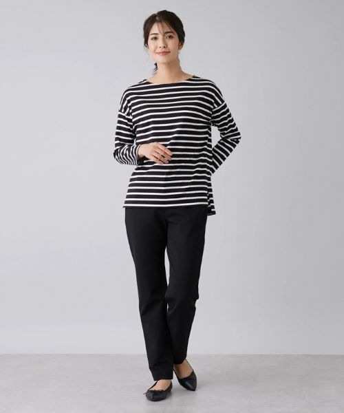 Leilian / レリアン カットソー | ボーダープルオーバー | 詳細4