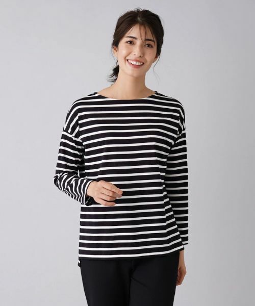 Leilian / レリアン カットソー | ボーダープルオーバー | 詳細6