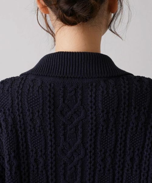 Leilian / レリアン ニット・セーター | 編地切替ニットプルオーバー | 詳細8