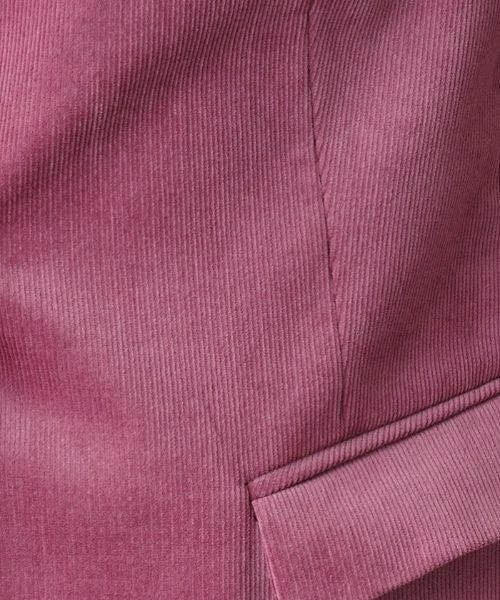 Leilian / レリアン テーラードジャケット | コーデュロイノーカラージャケット【REGGIANI】 | 詳細12