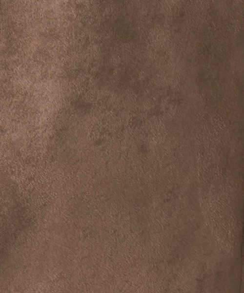 Leilian / レリアン テーラードジャケット | スエード調ノーカラージャケット | 詳細11