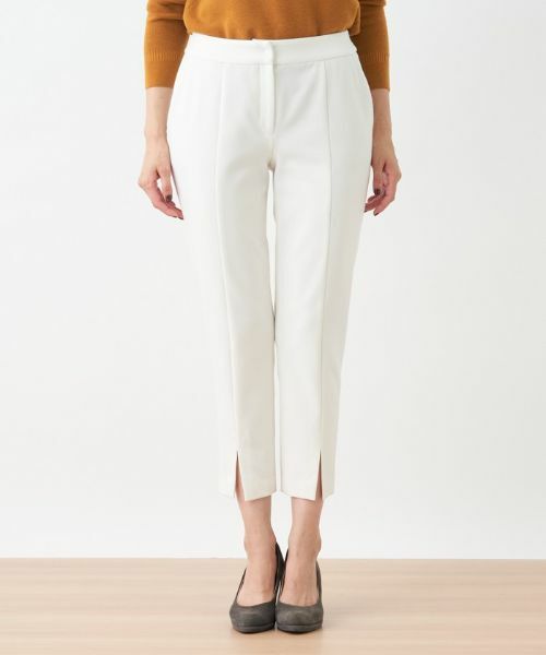 Leilian / レリアン その他パンツ | ストレッチクロップドパンツ【Leilian The Week】 | 詳細4