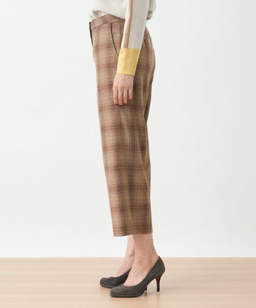 Leilian / レリアン その他パンツ | ストレッチチェッククロップドパンツ【Leilian The Week】 | 詳細2