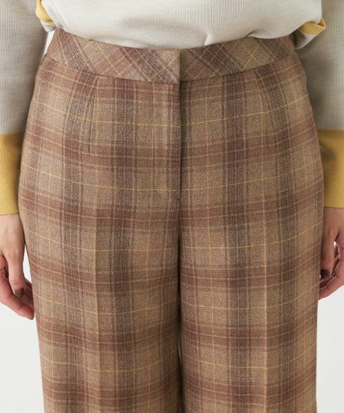 Leilian / レリアン その他パンツ | ストレッチチェッククロップドパンツ【Leilian The Week】 | 詳細4