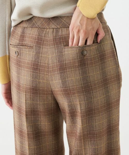 Leilian / レリアン その他パンツ | ストレッチチェッククロップドパンツ【Leilian The Week】 | 詳細6