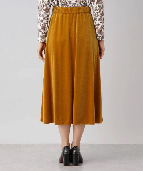 Leilian / レリアン ミニ・ひざ丈スカート | ロングベロアスカート | 詳細6
