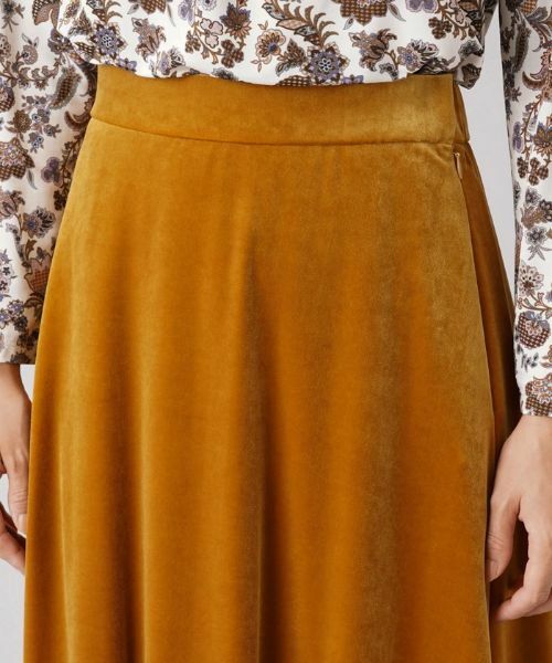 Leilian / レリアン ミニ・ひざ丈スカート | ロングベロアスカート | 詳細7