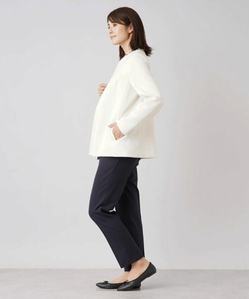 Leilian / レリアン テーラードジャケット | ノーカラーショートコート【my perfect wardrobe】 | 詳細5