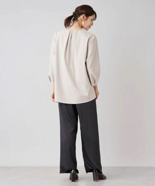 Leilian / レリアン その他パンツ | ウエストゴムワイドパンツ | 詳細14