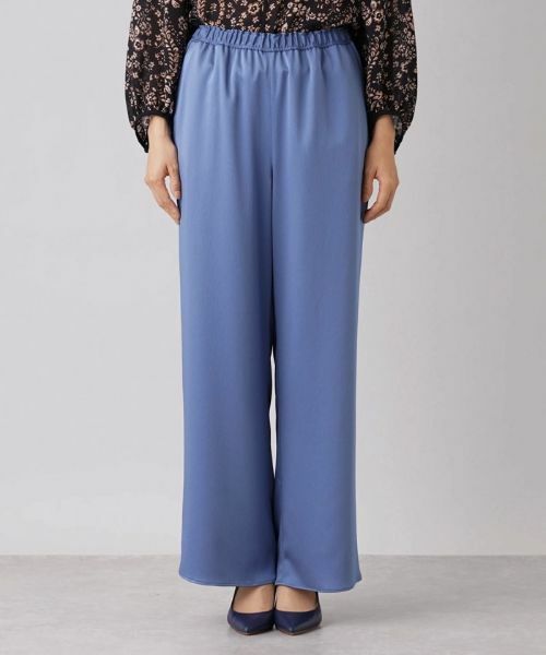 Leilian / レリアン その他パンツ | ウエストゴムワイドパンツ | 詳細4