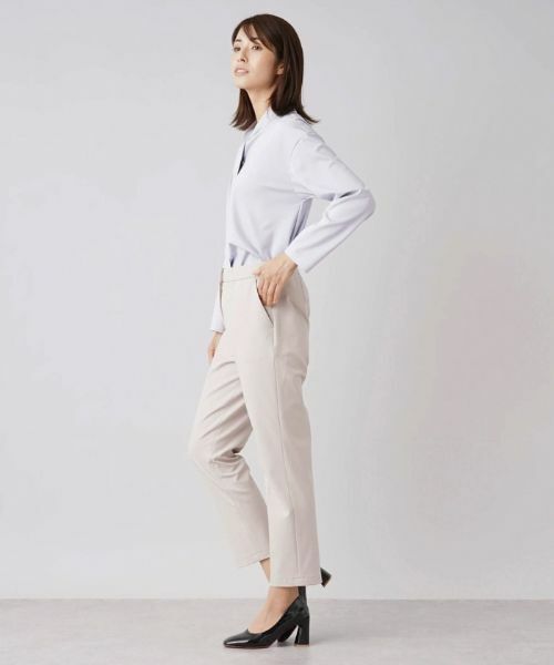 Leilian / レリアン その他パンツ | ストレッチセンタープレスパンツ | 詳細2