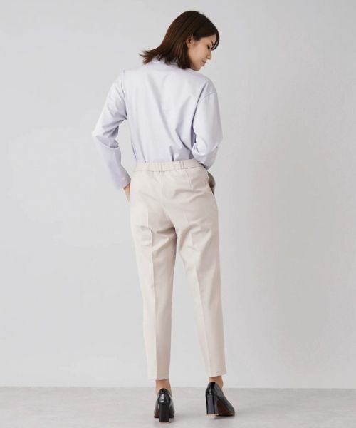 Leilian / レリアン その他パンツ | ストレッチセンタープレスパンツ | 詳細3