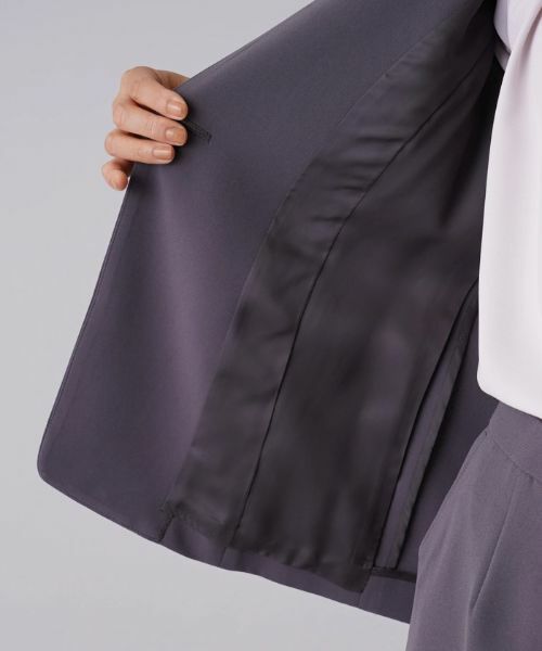 Leilian / レリアン テーラードジャケット | 【セットアップ対応商品】Vネックジャケット | 詳細12