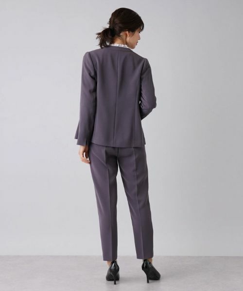 Leilian / レリアン テーラードジャケット | 【セットアップ対応商品】Vネックジャケット | 詳細3